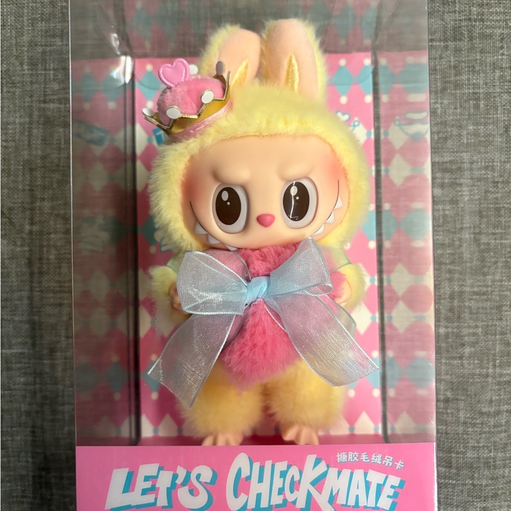 Labubu: THE MONSTERS Let's Checkmate Series-Vinyl Plush